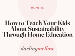 How to Teach Your Kids About Sustainability Through Home Education