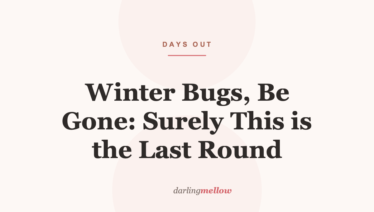 Winter Bugs, Be Gone: Surely This is the Last Round
