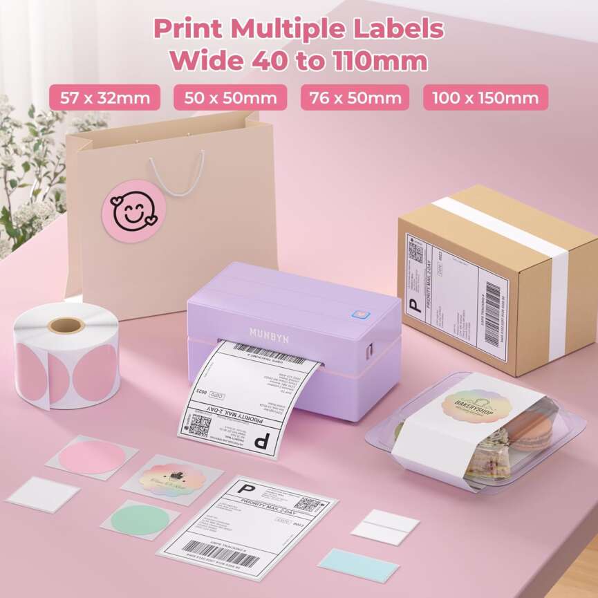 funny mum blog label maker