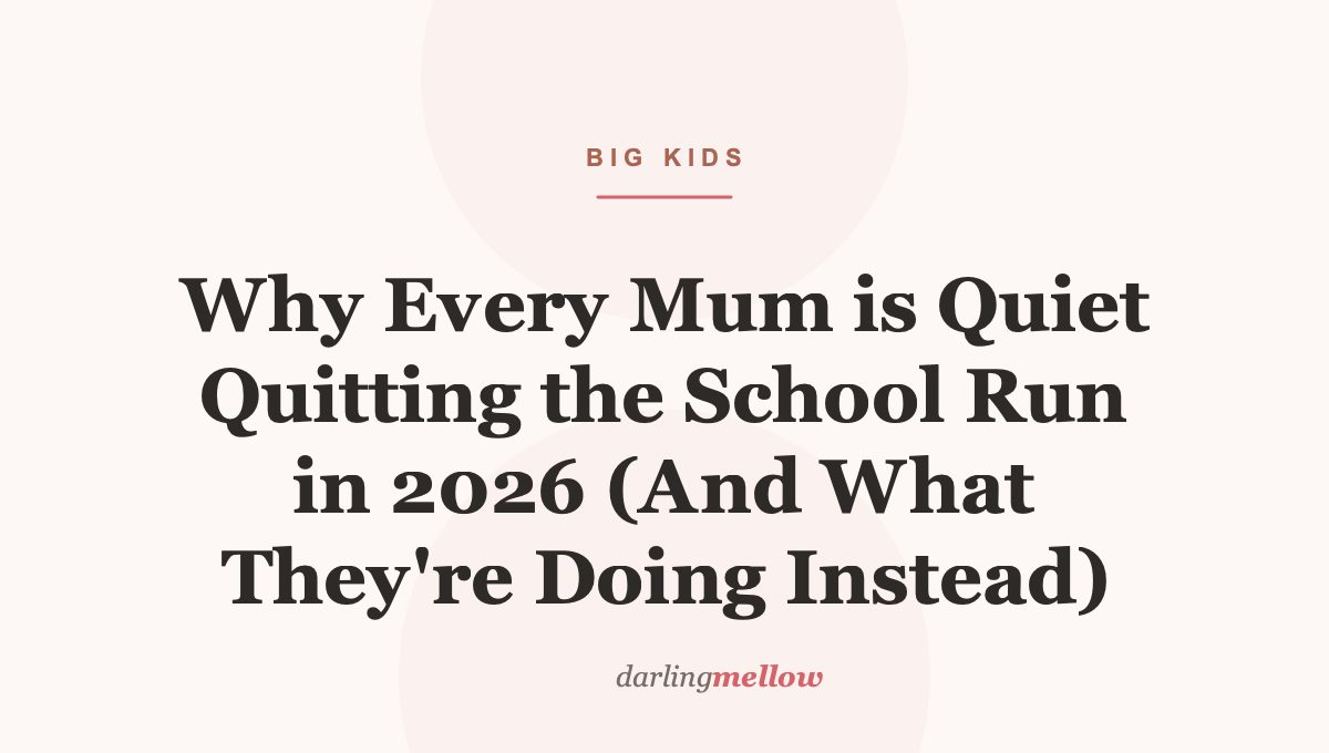 Why Every Mum is Quiet Quitting the School Run in 2026 (And What They’re Doing Instead)