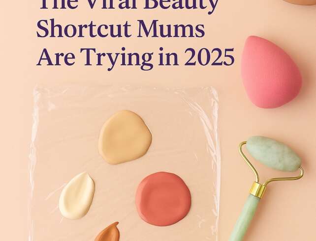 Makeup Meal Prep Hack with Cling Film – TikTok Trend for Mums