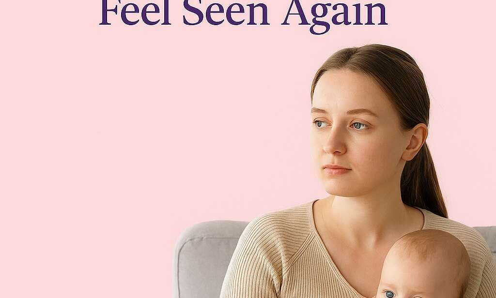 New mum feeling lonely at home with baby and tea — reconnection tips
