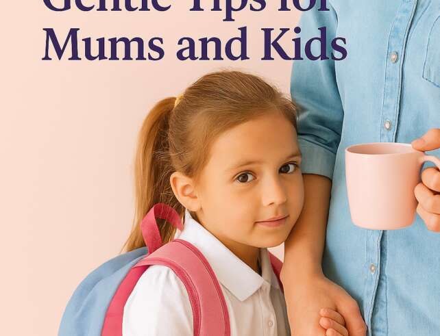 Back to School Anxiety UK — mum holding child’s hand