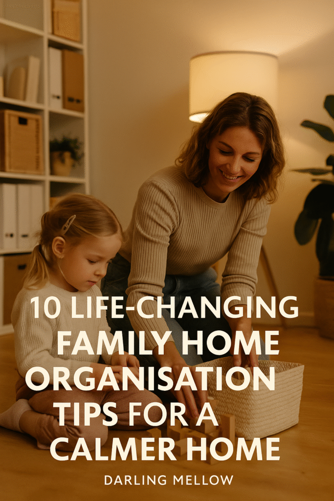 Family Home Organisation Tips: 10 Powerful Ways to Create a Calm and Happy House
