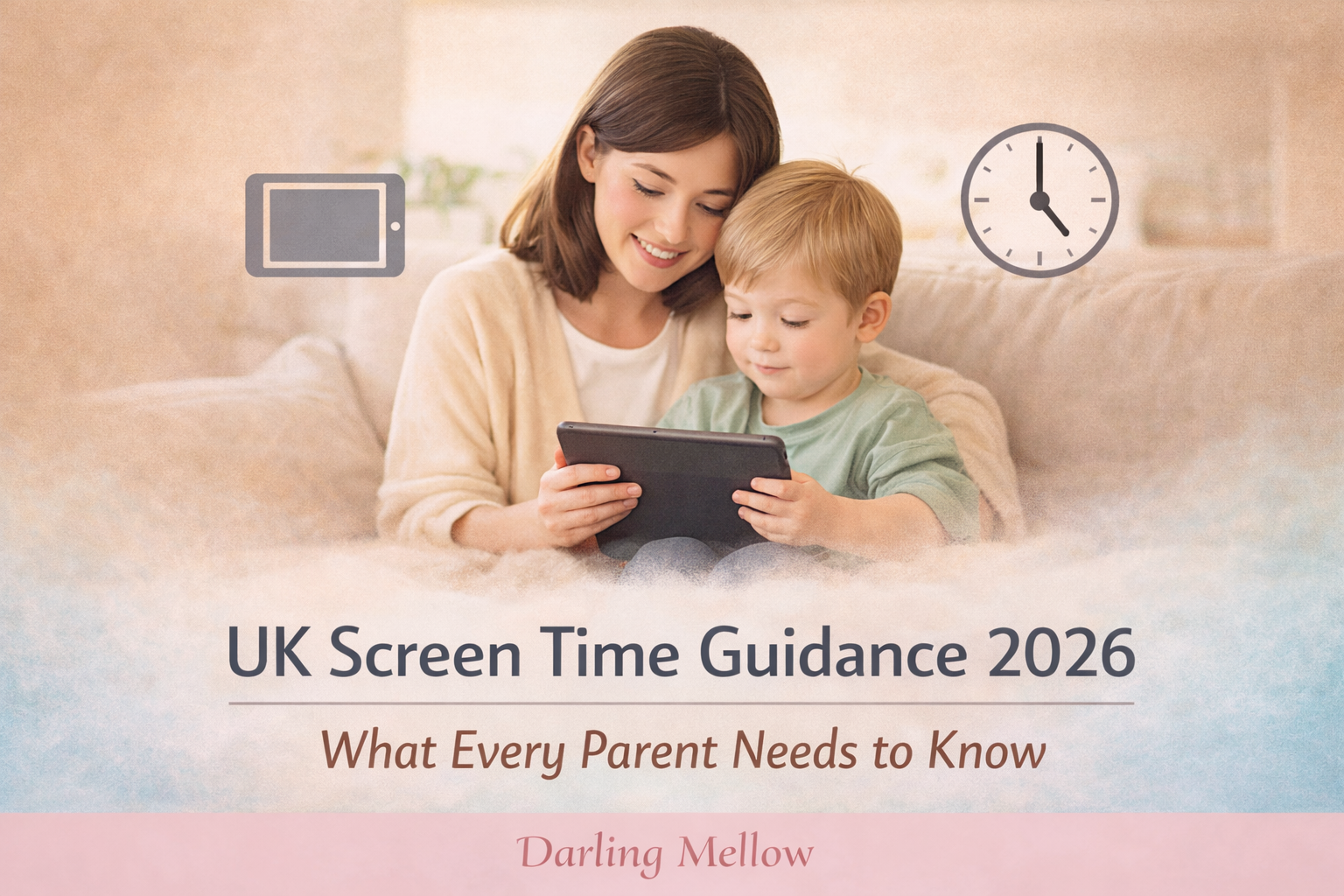UK screen time guidance 2026