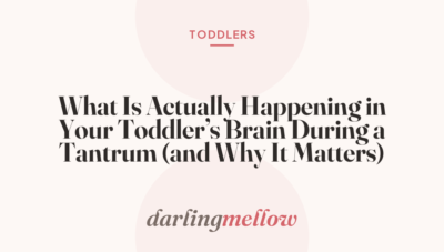 What Is Actually Happening in Your Toddler’s Brain During a Tantrum (and Why It Matters)