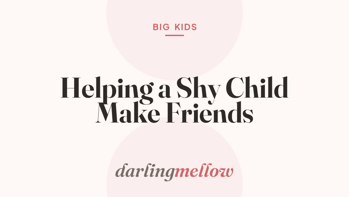Helping a Shy Child Make Friends