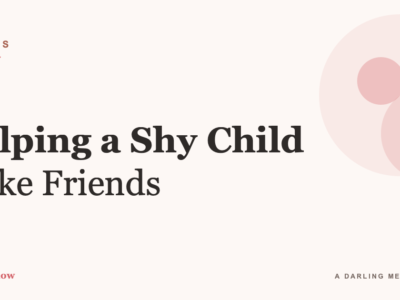 Helping a Shy Child Make Friends