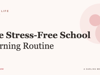 The Stress-Free School Morning Routine That Actually Works