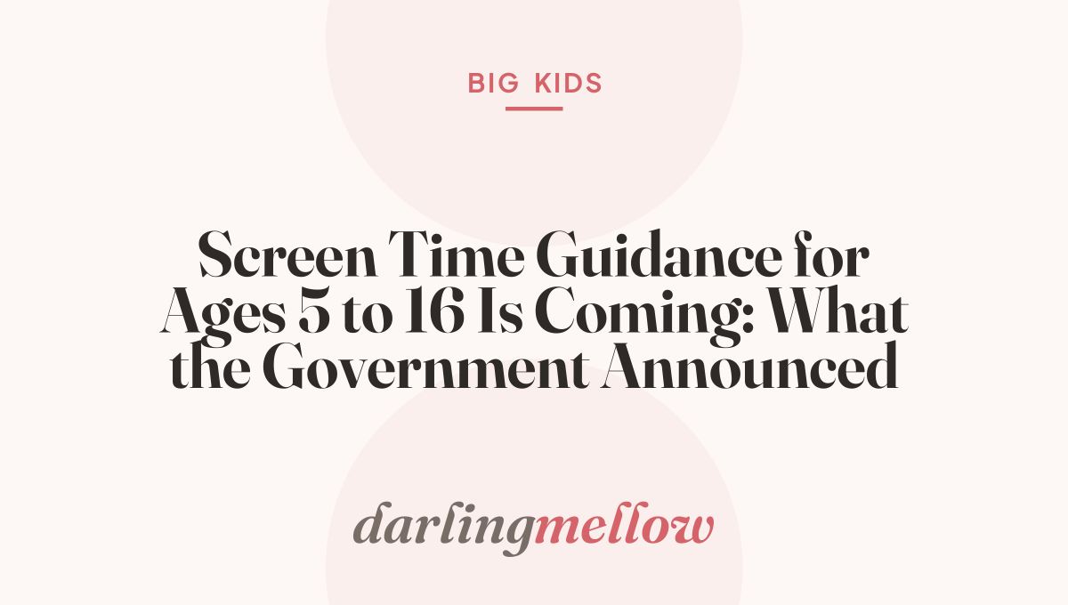 Screen Time Guidance for Ages 5 to 16 Is Coming: What the Government Announced