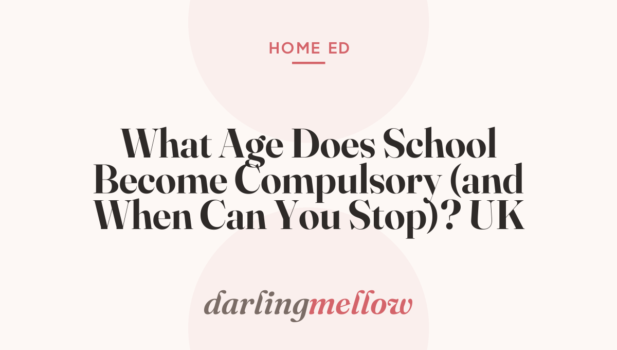 What Age Does School Become Compulsory (and When Can You Stop)? UK