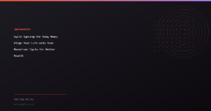 Cycle Syncing for Busy Mums: Align Your Life with Your Menstrual Cycle for Better Health