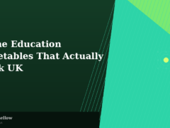 Home Education Timetables That Actually Work UK 2026