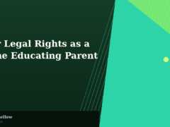 Your Legal Rights as a Home Educating Parent UK