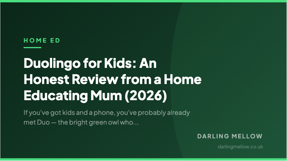 Duolingo for Kids: An Honest Review from a Home Educating Mum (2026) | Darling Mellow