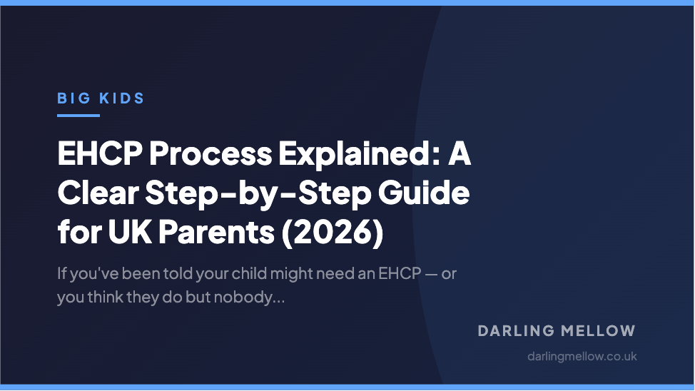 EHCP Process Explained: A Clear Step-by-Step Guide for UK Parents (2026) | Darling Mellow