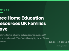 Free Home Education Resources UK Families Love