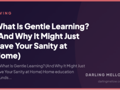 What Is Gentle Learning? (And Why It Might Just Save Your Sanity at Home)