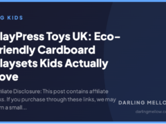 PlayPress Toys UK: Eco-Friendly Cardboard Playsets Kids Actually Love