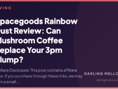 Spacegoods Rainbow Dust Review: Can Mushroom Coffee Replace Your 3pm Slump?