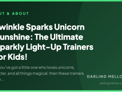 Twinkle Sparks Unicorn Sunshine: The Ultimate Sparkly Light-Up Trainers for Kids! | Darling Mellow